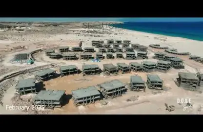 شاليه - 2 غرف نوم - 2 حمامات للبيع في دوس الساحل الشمالي - قسم الضبعة - الساحل الشمالي
