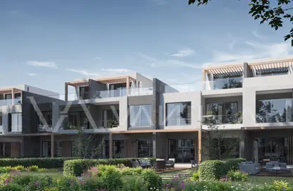 Half Floor - 3 Bedrooms - 5 Bathrooms for sale in Palm Hills Golf Extension - Al Wahat Road - 6 October City - Giza