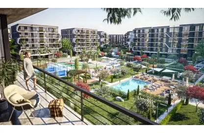 Apartment - 1 Bedroom - 2 Bathrooms for sale in Belva - Sheikh Zayed Compounds - Sheikh Zayed City - Giza