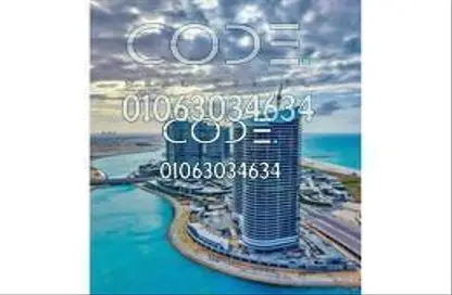 Apartment - 2 Bedrooms - 2 Bathrooms for sale in North Edge Towers - New Alamein City - Al Alamein - North Coast