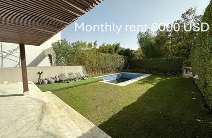 Twin House - 4 Bedrooms - 6 Bathrooms for rent in Lake View - 5th Settlement Compounds - The 5th Settlement - New Cairo City - Cairo