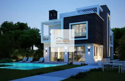 منزل مزدوج - 4 غرف نوم - 4 حمامات للبيع في نيو جيزة - طريق مصر اسكندرية الصحراوي - مدينة 6 أكتوبر - الجيزة
