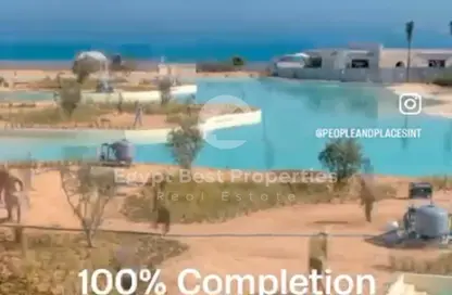 شاليه - 3 غرف نوم - 4 حمامات للبيع في ازها الساحل الشمالي - راس الحكمة - الساحل الشمالي
