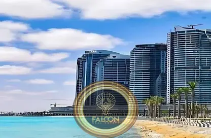 Apartment - 3 Bedrooms - 3 Bathrooms for sale in The Gate Towers - New Alamein City - Al Alamein - North Coast