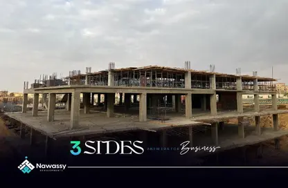 Shop - Studio - 2 Bathrooms for sale in 3 Sides Mall - El Shorouk Compounds - Shorouk City - Cairo
