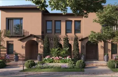 Townhouse - 4 Bedrooms - 4 Bathrooms for sale in Village West - Sheikh Zayed Compounds - Sheikh Zayed City - Giza
