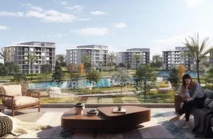 Apartment - 2 Bedrooms - 1 Bathroom for sale in Creek Town - The 1st Settlement - New Cairo City - Cairo