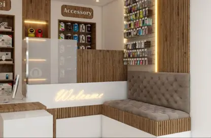 Shop - Studio - 1 Bathroom for rent in Central New Cairo - North Teseen St. - The 5th Settlement - New Cairo City - Cairo