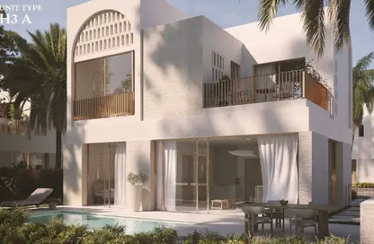 Chalet - 3 Bedrooms - 4 Bathrooms for sale in Ramla Lakeside - Qesm Ad Dabaah - North Coast