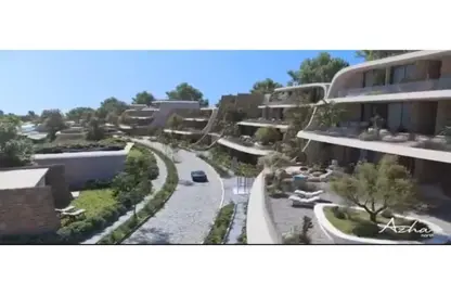 شاليه - 2 غرف نوم - 3 حمامات للبيع في ازها الساحل الشمالي - راس الحكمة - الساحل الشمالي