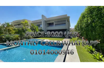 فيلا - 4 غرف نوم - 4 حمامات للايجار في قطامية ديونز - كمبوندات القطامية - القطامية - مدينة القاهرة الجديدة - القاهرة