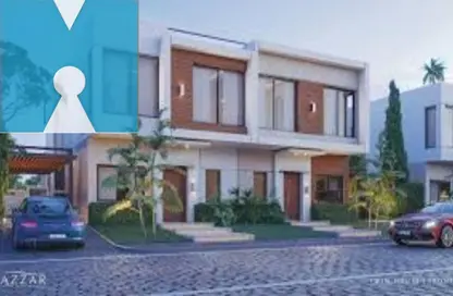 تاون هاوس - 3 غرف نوم - 4 حمامات للبيع في آزار آيلند - قسم الضبعة - الساحل الشمالي