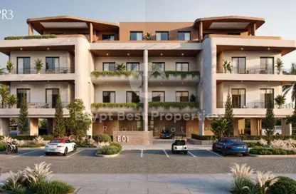 Apartment - 2 Bedrooms - 2 Bathrooms for sale in Crescent Walk - 5th Settlement Compounds - The 5th Settlement - New Cairo City - Cairo