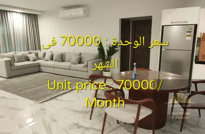 Apartment - 2 Bedrooms - 2 Bathrooms for rent in Lake View Residence - 5th Settlement Compounds - The 5th Settlement - New Cairo City - Cairo