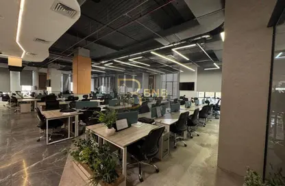 Office Space - Studio - 4 Bathrooms for rent in North Teseen St. - The 5th Settlement - New Cairo City - Cairo
