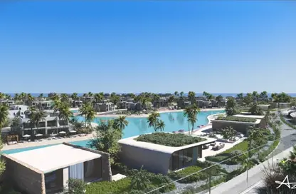 Chalet - 3 Bedrooms - 2 Bathrooms for sale in Azha North - Ras Al Hekma - North Coast