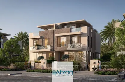 منزل مزدوج - 5 غرف نوم - 5 حمامات للبيع في ذا يارد نورث ستريك - مدينة زايد الجديدة - الشيخ زايد - الجيزة