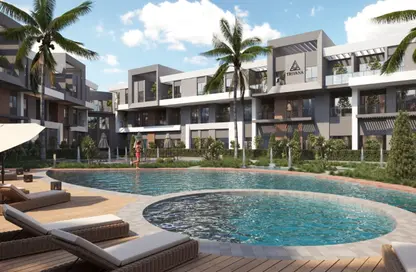 Apartment - 1 Bedroom - 1 Bathroom for sale in Magawish - Hurghada - Red Sea