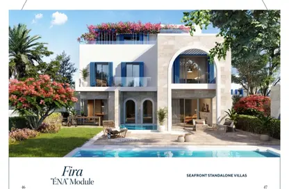 Townhouse - 3 Bedrooms - 3 Bathrooms for sale in Naia bay - Ras Al Hekma - North Coast