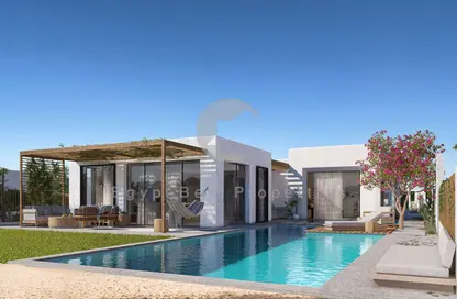 Townhouse - 3 Bedrooms - 3 Bathrooms for sale in Al Masyaf - Ras Al Hekma - North Coast