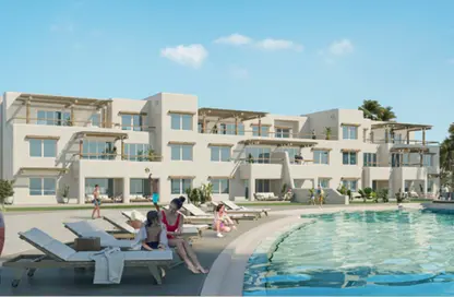 Chalet - 2 Bedrooms - 3 Bathrooms for sale in Hacienda West - Ras Al Hekma - North Coast