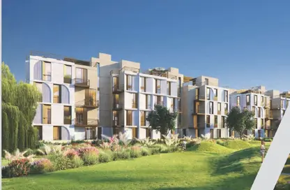 Apartment - 2 Bedrooms - 3 Bathrooms for sale in Elan - Cairo Gate - Sheikh Zayed Compounds - Sheikh Zayed City - Giza