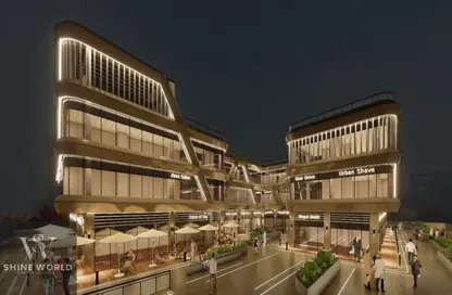 Retail - Studio - 2 Bathrooms for sale in Waslet Dahshur Road - Green Belt - 6 October City - Giza