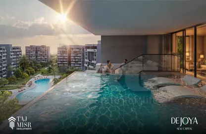 Apartment - 2 Bedrooms - 2 Bathrooms for sale in DeJoya 4 - New Capital City - Cairo