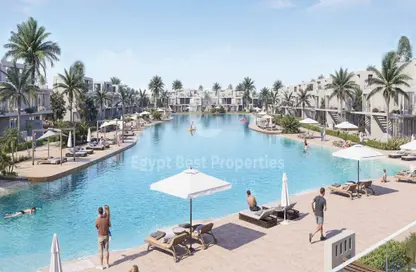 Twin House - 3 Bedrooms - 4 Bathrooms for sale in Mar Bay - Ras Al Hekma - North Coast