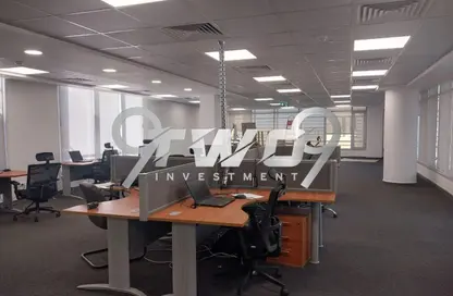 Office Space - Studio - 1 Bathroom for rent in Bank Center Street - South Teseen St. - The 5th Settlement - New Cairo City - Cairo