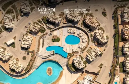 Chalet - 2 Bedrooms - 2 Bathrooms for sale in Makadi Orascom Resort - Makadi - Hurghada - Red Sea