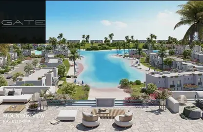 (بنتهاوس  (روف - 3 غرف نوم - 2 حمامات للبيع في ماونتن فيو راس الحكمة - راس الحكمة - الساحل الشمالي