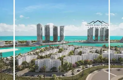 شاليه - 3 غرف نوم - 3 حمامات للبيع في بالم هيلز العلمين الجديدة - مدينة العلمين الجديدة - العلمين - الساحل الشمالي