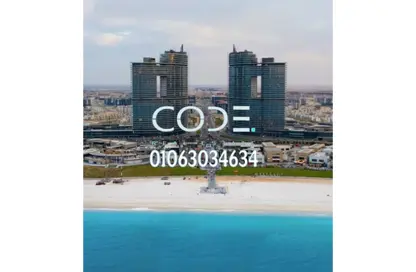 Apartment - 2 Bedrooms - 2 Bathrooms for sale in The Gate Towers - New Alamein City - Al Alamein - North Coast