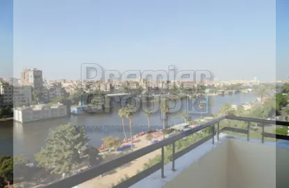 شقة - 4 غرف نوم - 3 حمامات للايجار في شارع ابو الفدا - الزمالك - القاهرة