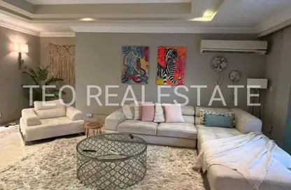 Apartment - 2 Bedrooms - 1 Bathroom for rent in El Rehab Extension - Al Rehab - New Cairo City - Cairo