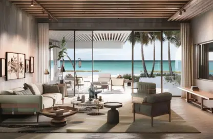 Chalet - 2 Bedrooms - 3 Bathrooms for sale in Hacienda Waters - Qesm Ad Dabaah - North Coast