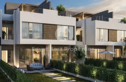 Twin House - 4 Bedrooms - 4 Bathrooms for sale in Palm Hills New Cairo - 5th Settlement Compounds - The 5th Settlement - New Cairo City - Cairo