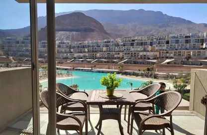 Hotel Apartment - 2 Bedrooms - 2 Bathrooms for sale in IL Monte Galala - Al Ain Al Sokhna - Suez