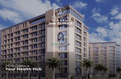 Clinic - Studio - 2 Bathrooms for sale in Arkan Palm 205 - Sheikh Zayed Compounds - Sheikh Zayed City - Giza