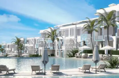 شاليه - 3 غرف نوم - 2 حمامات للبيع في فوكا باي - قسم مرسي مطروح - الساحل الشمالي