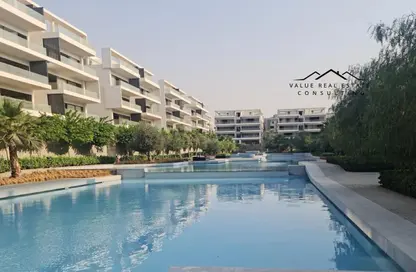 Apartment - 2 Bedrooms - 2 Bathrooms for sale in Lake View Residence - 5th Settlement Compounds - The 5th Settlement - New Cairo City - Cairo