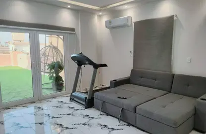 Apartment - 1 Bedroom - 1 Bathroom for rent in El Yasmeen 8 - El Yasmeen - New Cairo City - Cairo