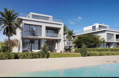 Townhouse - 3 Bedrooms - 3 Bathrooms for sale in Mazarine - New Alamein City - Al Alamein - North Coast