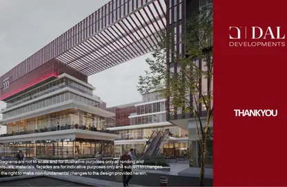 Restaurant - Studio - 1 Bathroom for sale in Five Fifty Five - Al Mostakbal St. - 2nd District - Sheikh Zayed City - Giza