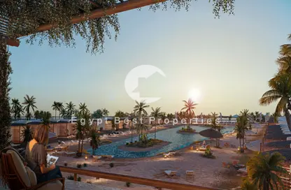 Chalet - 2 Bedrooms - 2 Bathrooms for sale in Hacienda West - Ras Al Hekma - North Coast