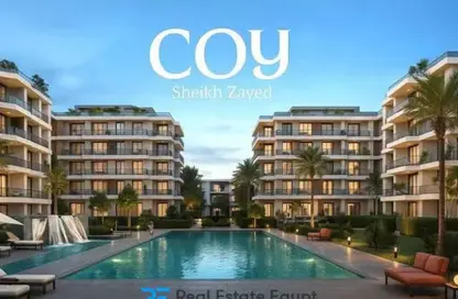 Apartment - 1 Bedroom - 1 Bathroom for sale in Coy - Sheikh Zayed Compounds - Sheikh Zayed City - Giza