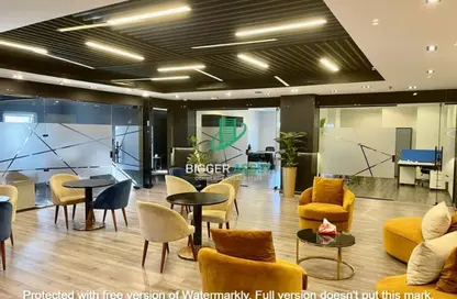 Office Space - Studio - 4 Bathrooms for rent in Bank Center Street - South Teseen St. - The 5th Settlement - New Cairo City - Cairo