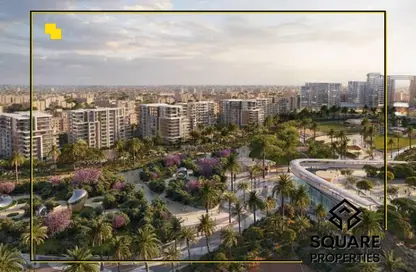 Apartment - 1 Bedroom - 1 Bathroom for sale in Park Side Residence - Zed Towers - Sheikh Zayed Compounds - Sheikh Zayed City - Giza