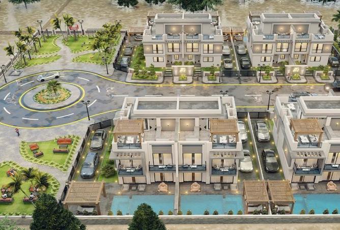 Twin House - 3 Bedrooms - 3 Bathrooms for sale in Zayed Greens 3 - Zayed Greens Compound - New Zayed City - Sheikh Zayed City - Giza